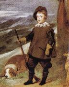 Diego Velazquez, Prince Baltasar Carlos in Hunting Dress(detail)